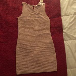 Beige forever 21 mini dress